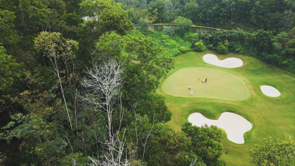 광저우 포이즌 구룡호 2색 골프 패키지