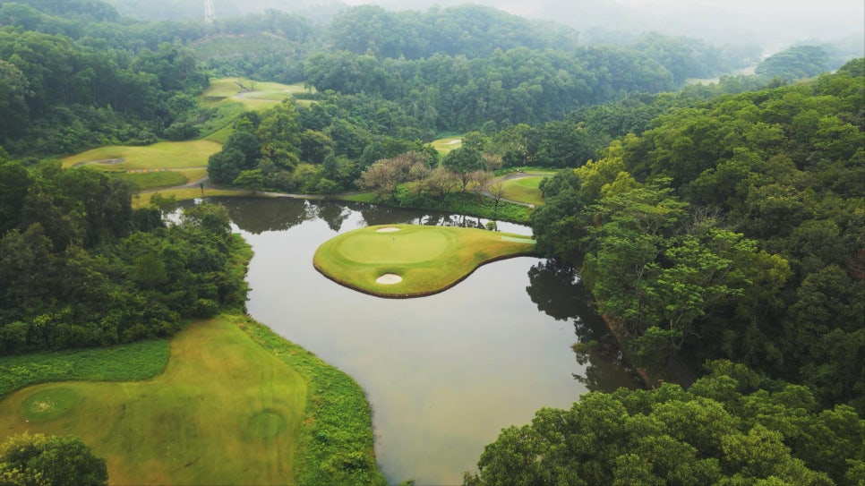 광저우 포이즌 구룡호 2색 골프 패키지